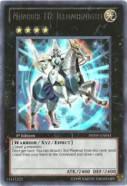 Yugioh! HP Number 10: Illumiknight - PHSW-EN041 - Ultra Rare - 1st Edition Heavi - Image 1