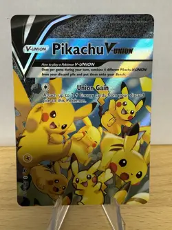 Pikachu V-Union [Set of 4] SWSH: Sword & Shield Promo Cards Holo - Image 2