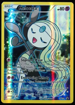 Meloetta #XY120 NM Mythical Collection Pokemon Card - Image 1