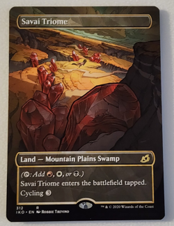 Savai Triome (Showcase) - Ikoria (IKO) - Magic the Gathering Card Single - Image 1