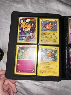 POKEMON Binder And Cards! And Randomized Tin W Cards (photos Included) - Image 3