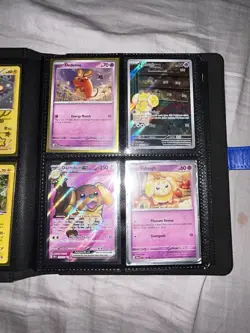 POKEMON Binder And Cards! And Randomized Tin W Cards (photos Included) - Image 4