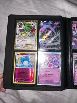 POKEMON Binder And Cards! And Randomized Tin W Cards (photos Included) - Image 5