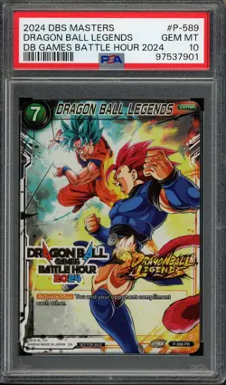 Dragon Ball Games Battle Hour 2024 Super Card Game Dragon Ball Legends PSA 10 - Image 1