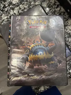 SUN & MOON 4 (CRIMSON INVASION) POKEMON 9-pocket portfolio album- 90-180 Cards - Image 1