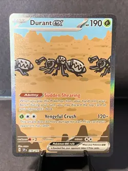 Pokemon TCG Durant EX SIR Full Art Card 236/191 Surging Sparks NM/M - Image 1