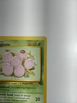 Exeggcute 52/64 Jungle Regular 1sr Edition Pokemon Vintage Rare Card - Image 5