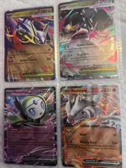 Pokemon TCG Card Binder Collection Sheets mixed lot Includes Zebstrika &Emolga - Image 3