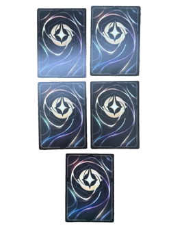 Disney Lorcana 5 Cards Genie,Elsa,Maui,Stitch,Maleficent Disney 100 Series NM - Image 2