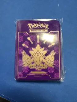 MEGA ALAKAZAM Pack of 65 Card Sleeves Pokemon Fates Collide ETB - Image 1