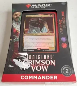 Innistrad: Crimson Vow Commander Deck: Vampiric Bloodline MTG Brand New Sealed 630509995318 - Image 1