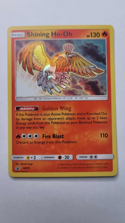 Pokemon Shining Ho-Oh SM70 Holo Promo Card English NM/M - Image 1