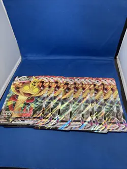 Meowth VMAX SWSH005 Sword Shield Promo JUMBO Ultra Rare Pokemon Card NM 10x - Image 1