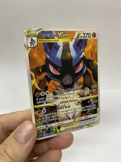 Lucario Vstar Gold Metal Pokemon Card-Collectible Gift Display！Christmas LIKE - Image 4