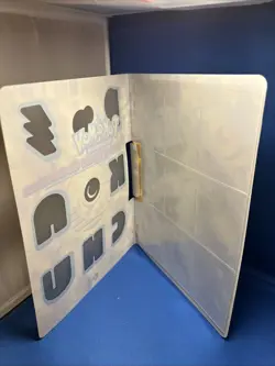 Pokemon 2000 Pikachu World Collection Binder Folder Binder With Sleeve NO Cards - Image 2