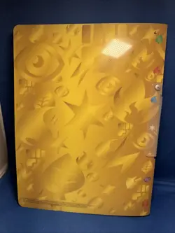 Pokemon 2000 Pikachu World Collection Binder Folder Binder With Sleeve NO Cards - Image 3