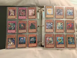 vintage yugioh card binder collection Holos 1st Editions - Image 1