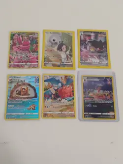 Pokemon Kricketune/Bibarel Galarian Gallery/Castform Trainer Gallery Holo Cards - Image 1