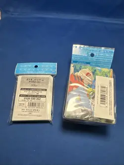 Pokemon Center Japan TCG Perrin Growlithe Card Sleeves Deck Box Accessory New - Image 2