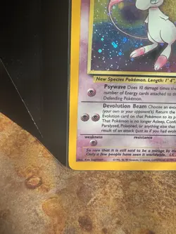 Mew 9 Black Star Promo 2000 Holo Rare Pokemon TCG Card - Image 4
