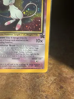 Mew 9 Black Star Promo 2000 Holo Rare Pokemon TCG Card - Image 5