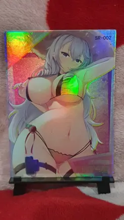 AZUR LANE CCG CROSSWAVE SR-002 ALGERIE ANIME WAIFU CARD - Image 1