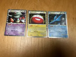 Pokemon Prime HG & SS Card Lot Kingdra 85/95 Electrode 93/102 Slowking 85/90 LP - Image 1