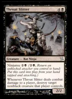 Throat Slitter Betrayers of Kamigawa Light Play MTG Magic the Gathering - Image 1