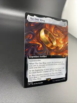 MTG LOTR The One Ring M 0380 Mythic Non Foil - Image 3