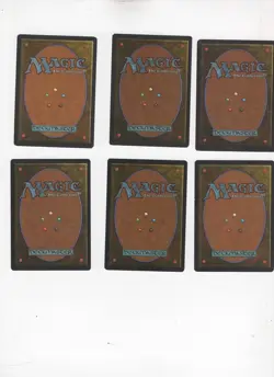 Lot of 6 Magic the Gathering MTG revised #3rd Edition White various - Image 2