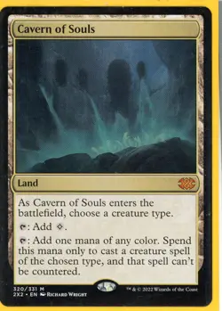 2022 Magic the Gathering Cavern of Souls Land Double Masters 2022 Near Mint - Image 1