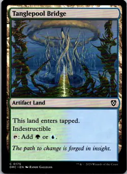 Magic the Gathering Tanglepool Bridge Aetherdrift Commander MTG Free Shipping! - Image 1