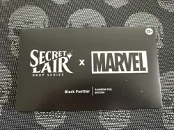 MTG: Secret Lair x Marvel: Black Panther, Foil SEALED, BRAND NEW - Image 1