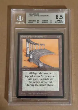 Arena Of The Ancients - Legends - MTG - BGS 8.5. NM-MT+. TRUE QUAD. - Image 1