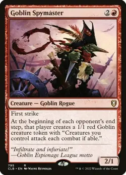 Goblin Spymaster CLB NM MTG - Image 1