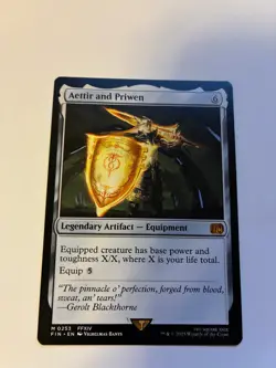 1x - Aettir and Priwen - #253 - Final Fantasy - NM MTG - Image 1