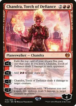 Chandra, Torch of Defiance KLD NM MTG - Image 1