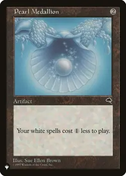 Pearl Medallion - Retro Frame The List NM MTG - Image 1