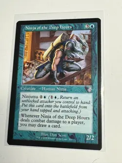 Ninja of the Deep Hours Time shifted - Time Spiral Remastered NM MTG - Image 1
