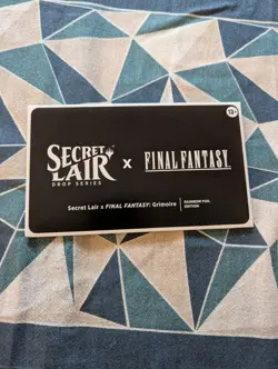 MTG Secret Lair x FINAL FANTASY - Grimoire EN FOIL Edition - Image 1