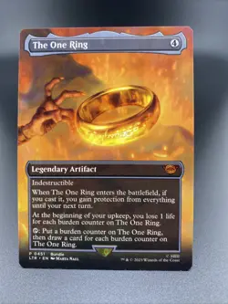 MTG LOTR The One Ring P 0451 Mythic Non Foil - Image 1