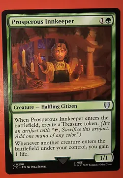 MTG, MAGIC: PROSPEROUS INNKEEPER, LTC, UNCOMMON #0256, REGULAR FINISH - Image 1