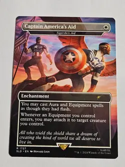 Captain America's Aid - Sigarda's Aid Secret Lair Drop Regular - Image 1
