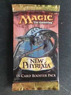 MTG Sealed New Phyrexia Booster Pack x1 - Image 1