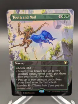 Tooth and Nail (Borderless) Commander Masters Foil - Image 1