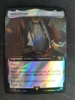 MTG Mithril Coat Lotr: Tales of Middle-earth 790 *SURGE FOIL* - Image 1