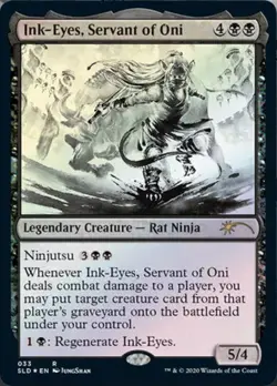 [1x] Ink-Eyes, Servant of Oni - Foil Near Mint, English Secret Lair MTG Magic - Image 1