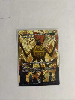 Master Weaver, Web Protector Magic The Gathering Spider-Man Borderless Mythic 32 - Image 1