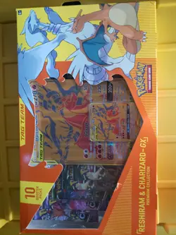 Pokemon 2021 Reshiram & Charizard GX Tag Team Premium Collection Box - Image 2