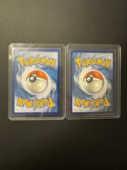⭐Pokemon Gold/Secret Rare Lot Of 2 - Water Energy Stormy Mountains NM - Image 2